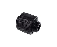 Alphacool Eiszapfen connector straight G1/4 inch female thread to 16/10mm – juodas