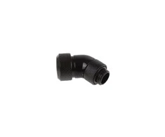 Alphacool Eiszapfen Connector 45 Degrees G1/4 Inch Female Thread to 13mm OD Hard Tube – Juodas