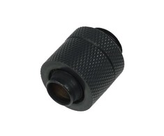 „Alphacool HF“ tiesus jungtis G1/4 colio AG į 13/10 mm - juodas