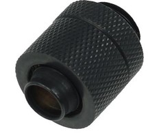„Alphacool HF“ tiesus jungtis G1/4 colio AG į 13/10 mm - juodas