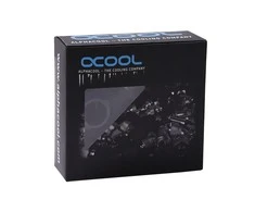 Alphacool Icicle Pro montavimas 13 mm kieto vamzdžio G1/4, 6 paketų – juodas