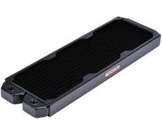 Alphacool NexXxoS ST30, Radiatorius, Žalvaris, Varis, Plienas, Juoda, 124 mm, 400 mm, 30 mm