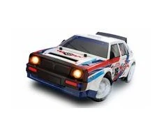 Samochód Amewi RC Drift Rallye LR16 4WD 1:16 RTR balta/mėlyna/raudona /14+