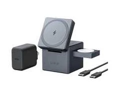 Anker Magnetic Wireless 3-in-1 kubas su MagSafe (15W) | Y1811G11