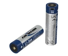 Ansmann Li-Ion 18650 3400mAh 3,6V Micro-USB 1307-0003