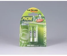 Ansmann 1,2 V įkraunama baterija NiMH - Nikelio-metalo hidridas (NiMH) - 1,2 V - 1300 mAh