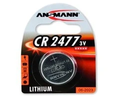 Ansmann CR2477 monetų baterija, 3V, 1A