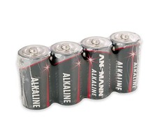 1x4 Ansmann Alkaline Baby C LR 14 raudona linija