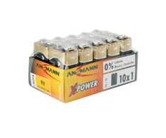 Ansmann 5015711 - Vienkartinės baterijos - 6LR61 - Šarminės - 9 V - 10 vnt. - Įvairių spalvų