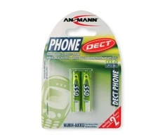 Ansmann 5035523 – Nikelio-metalo hidridas (NiMH) – 1,2 V – 550 mAh – Žalia – DECT telefonai