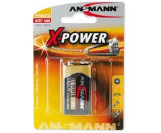 Ansmann baterija X-Power 9V Block 1 vnt.