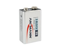 Ličio baterija 9V (6FR61,1604LC,1222, U9VL) ANSMANN