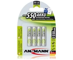 1x4 Ansmann maxE NiMH rech. šikšnosparnis. Mikro AAA 550 mAh 5030772