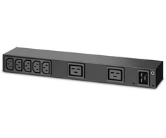 Apc Rack PDU, pagrindinis, 0U/1U, 100-240V/20A, 220-240V/16A, (7) C13, (2) C19