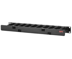 Apc Horizontal Cable Manager 1U x 4 Deep vienpusis su dangteliu