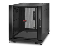 APC NETSHELTER SX 12U SERVER RACK ENCLOSURE 600MM X 900MM W/ SIDES Juodas