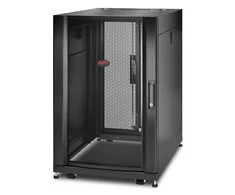 APC NETSHELTER SX 18U SERVER RACK ENCLOSURE 600MM X 900MM W/ SIDES Juodas