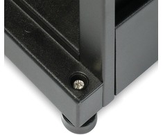 Apc NetShelter SX 42U 600 mm pločio x 1070 mm gylio korpusas su šonais Juodas