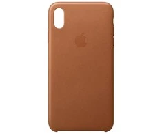 Apple iPhone XS Max Odinis dėklas - Rudas (Saddle Brown)