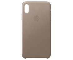 Apple iPhone XS Max Odinis dėklas - Pilkai rusvas (Taupe)
