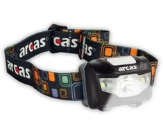 Arcas | Priekinis žibintas | ARC5 | 1 LED+2 prožektorių šviesos diodai | 5 W | 160 lm | 4+3 šviesos funkcijos