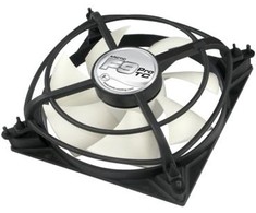 Arctic F9 PRO TC – 3 kontaktų temperatūros valdomas ventiliatorius su Pro dėklu – Ventiliatorius – 9,2 cm – 1800 RPM – 0,4 sone – 43 cfm – 73,1 m³/val.