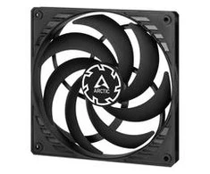 ARCTIC P14 SLIM PWM PST korpuso ventiliatorius, 4-pin, 140mm, siauras, juodas