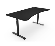 Žaidimų stalas Arozzi Arena Gaming Desk, Reguliuojamo aukščio 710-810mm, Juodas