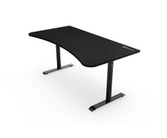 Žaidimų stalas Arozzi Arena Gaming Desk, Reguliuojamo aukščio 710-810mm, Juodas