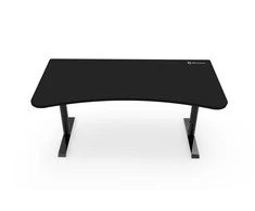 Žaidimų stalas Arozzi Arena Gaming Desk, Reguliuojamo aukščio 710-810mm, Juodas