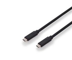 Digitus Skaitmenas | USB tipo C jungties laidas | AK-300139-010-S | USB-C į USB-C USB Male 3.1 Gen 2 (C tipas) | USB Male 3.1 Gen 2 (C tipas)
