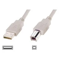 Assmann Electronic DIGITUS USB jungties kabelis tipas A - B M/M 3.0m USB 2.0 tinkamas bl