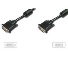 Assmann Electronic ASSMANN VGA laidinis kabelis DVI 2m Dual Link 2Ferrit Cores K8 masinis 24+1