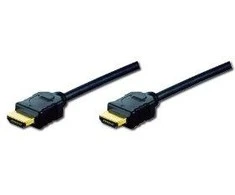 Assmann Electronic Assmann elektroninis ASSMANN HDMI 2.0 kabelis 2xHDMI A tipo kištukas didelės spartos HDMI su 5 m eterneto 4K Ultra HD ir 3D ARC CEC