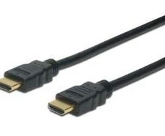 Assmann Electronic DIGITUS HDMI High Speed jungties kabelis tipas A M/M 10.0m su eternetu Full HD 60p auksinis bl