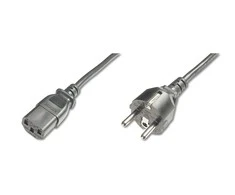 Assmann Electronic ASSMANN maitinimo laidas CEE 7/7 (Typ-F) - C13 M/F 1,2m H05VVF3G 0,75qmm bl