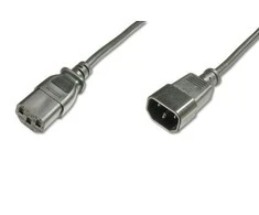 Assmann Electronic ASSMANN maitinimo laido ilgintuvas C14 - C13 M F 1.2m H05VV-F3G 0.75qmm bl
