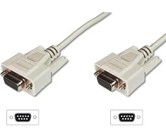Assmann Electronic ASSMANN duomenų perdavimo jungiamasis kabelis D-Sub9 F/F 2,0 m serijinis formuotas