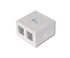 Assmann Electronic Digitus RJ- 45 lizdo viršelis, baltas