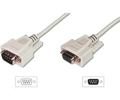 Assmann Electronic ASSMANN duomenų perdavimo ilgintuvas D-Sub9 M F 3,0 m serijinis formuotas