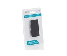 Assmann Electronic DIGITUS USB 3.0 kortelių skaitytuvo palaikymas MS/SD/SDHC/MiniSD/M2/CF/MD/SDXC kortelės 1M USB A jungties laidas