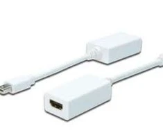 Assmann Electronic ASSMANN DisplayPort adapterio kabelis mini DP - HDMI tipas AM/F 0.15m DP 1.1a suderinamas su CE wh
