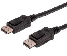 Assmann Electronic ASSMANN DisplayPort kabelis DP St/St 3,0m m/look DP 1.1a konform UL sw