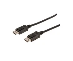Assmann Electronic ASSMANN DisplayPort kabelis St/St 15,0 m su blokavimu Full HD 1080p