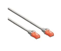 Assmann Electronic DIGITUS CAT 6 U-UTP patch kabelis Cu LSZH AWG 26/7 ilgio 7 m spalvotas pilkas