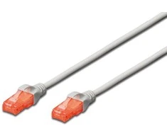 Assmann Electronic DIGITUS CAT 6 U-UTP patch kabelis Cu LSZH AWG 26/7 ilgio 20m spalvotas pilkas