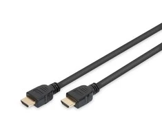 Assmann Electronic ASSMANN jungties kabelis HDMI Ultra HighSpeed Ethernet 8K 60Hz UHD tipas HDMI A/HDMI A M/M 1m