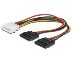 Digitus ASSMANN SATA maitinimo Y laidas, IDE (moleksas) -2x SATA, AK-430400-002-S
