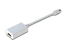 Assmann Electronic ASSMANN DisplayPort adapterio kabelis mini DP - HDMI tipas AM/F 0.15m DP 1.1a suderinamas su CE wh