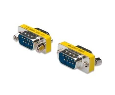Digitus Assmann Electronic ASSMANN Gender Changer D-Sub9 metalinis korpusas M/M su šešiabriauniais varžtais